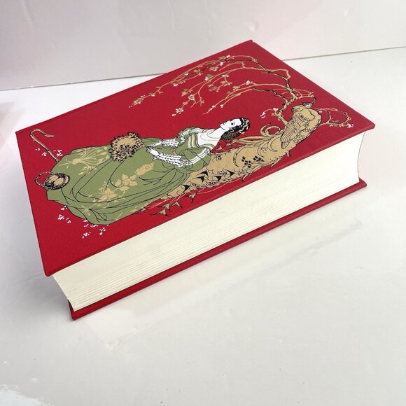 The Red Fairy Book Folio Society in slip case Red Gold Coffee Table Book - Picture 8 of 16